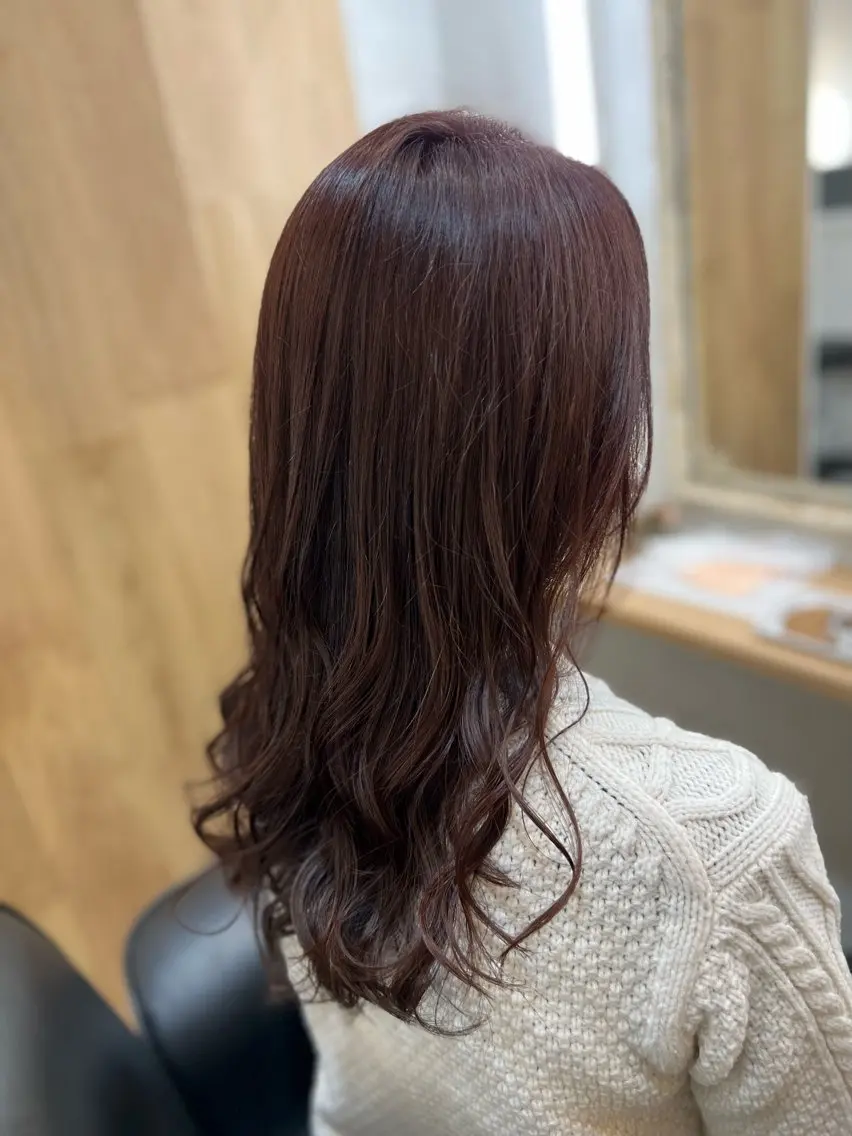 ロング カット ヘアカラー トリートメント 川村 昌広のヘアスタイル