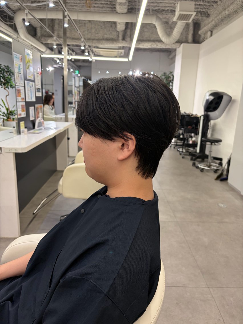 メンズ カラーモデル募集/ ハルカのヘアスタイル
