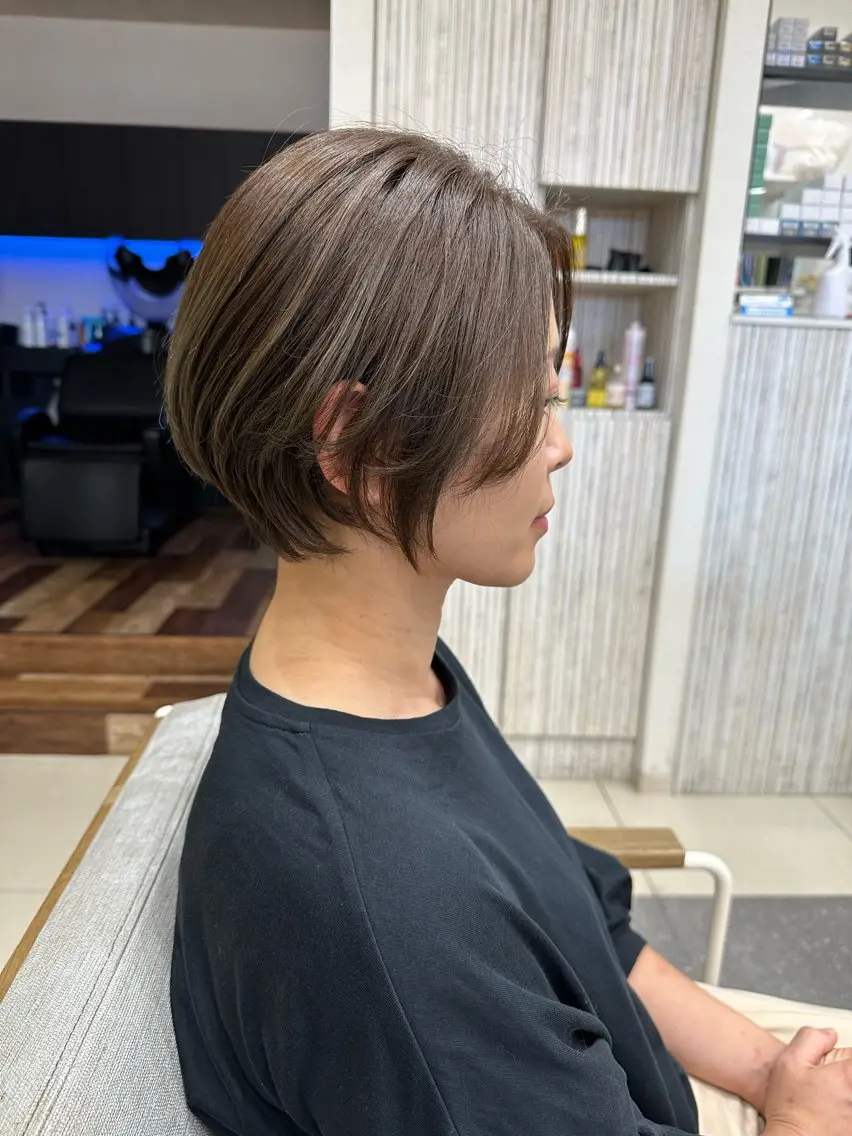 ショート カット ヘアカラー PROGRESS‣‣ 福澤 可音🐯🐝のヘアスタイル