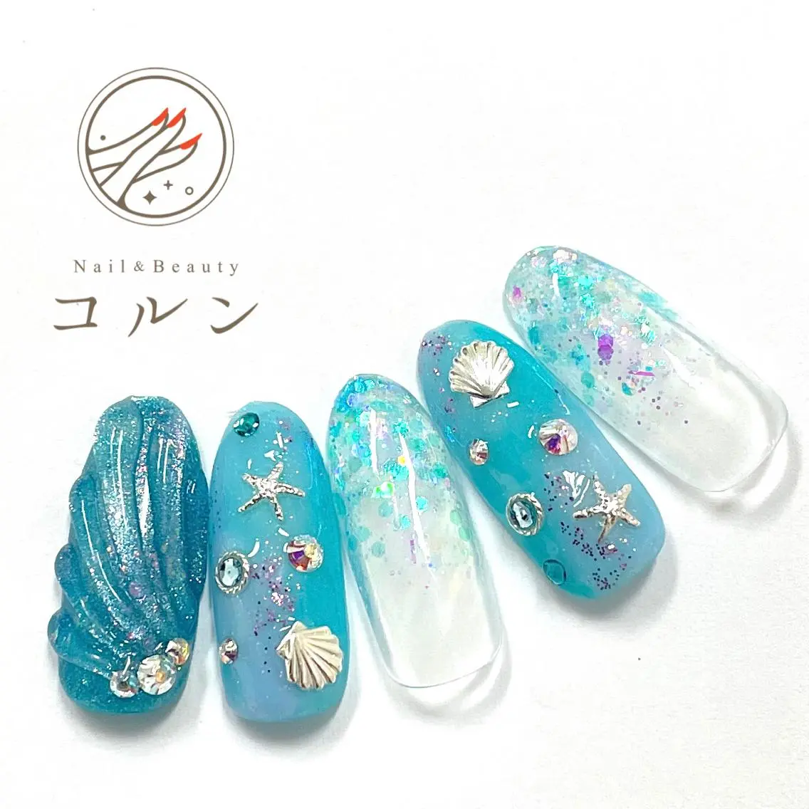 ネイル ハンドネイル フットネイル NailBeauty コルンのネイルデザイン