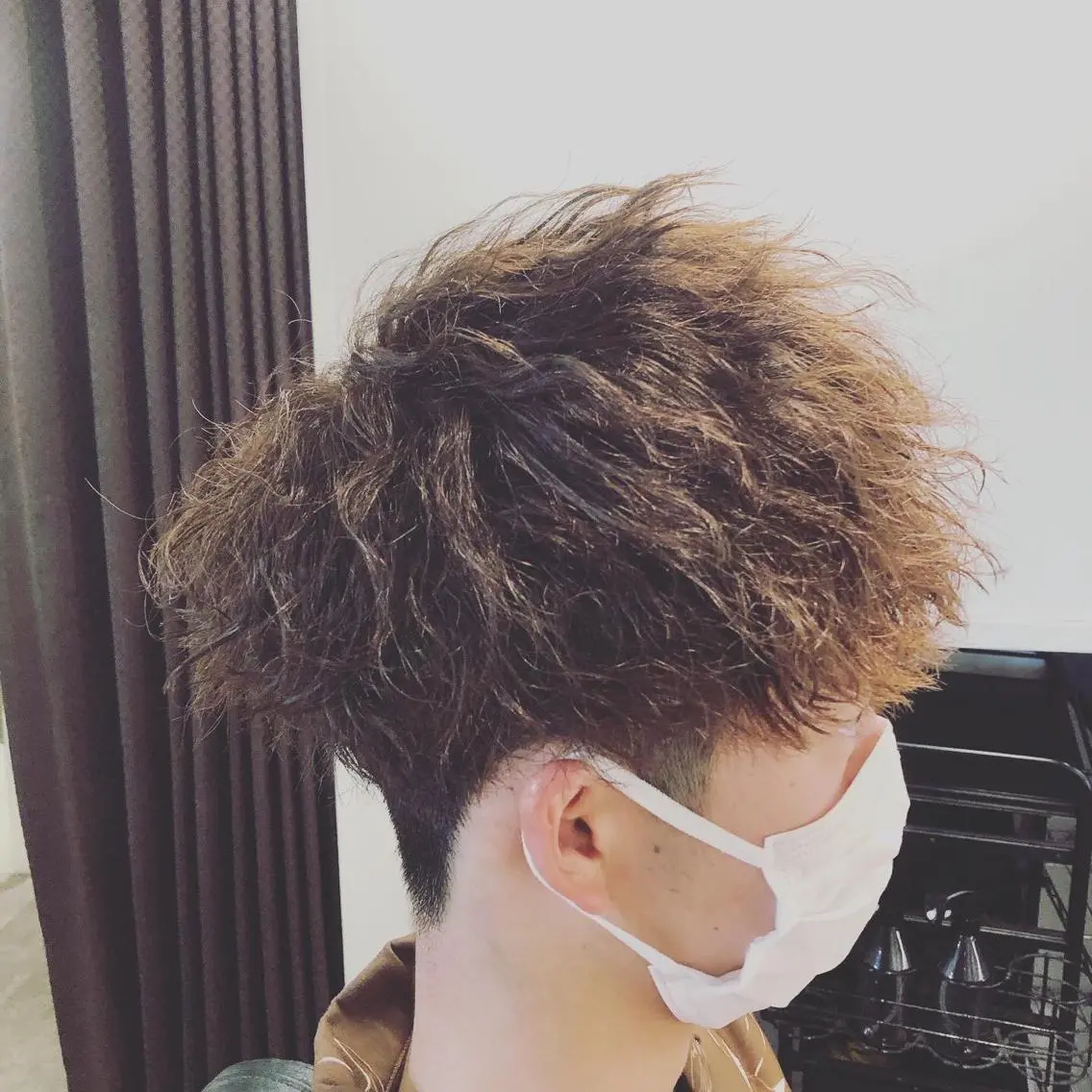 ミディアム パーマ メンズ rilune matsuoのヘアスタイル