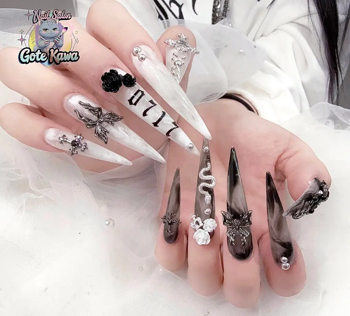 ネイル ハンドネイル ハンドケア Gote Kawa nail salonのネイルデザイン