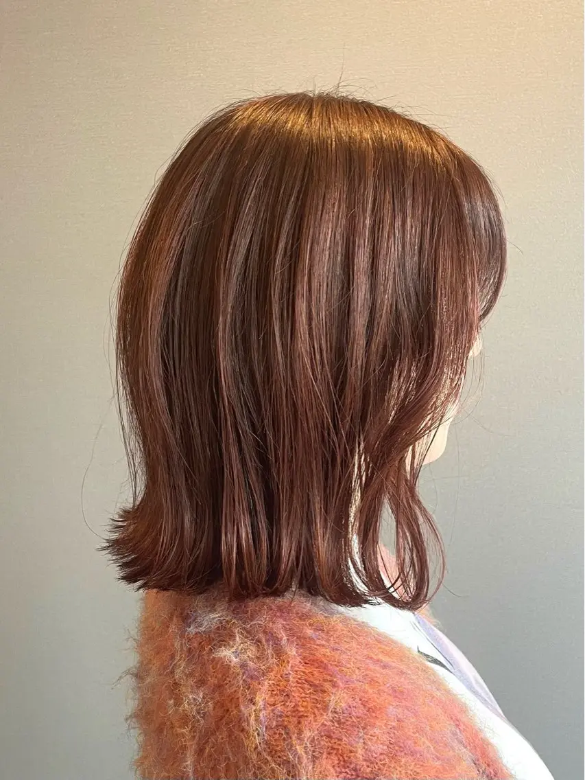 ショート カラー ベージュカラー ピンクカラー ピンクベージュ カット ヘアカラー トリートメント kitin  吉祥寺 山岸花のヘアスタイル