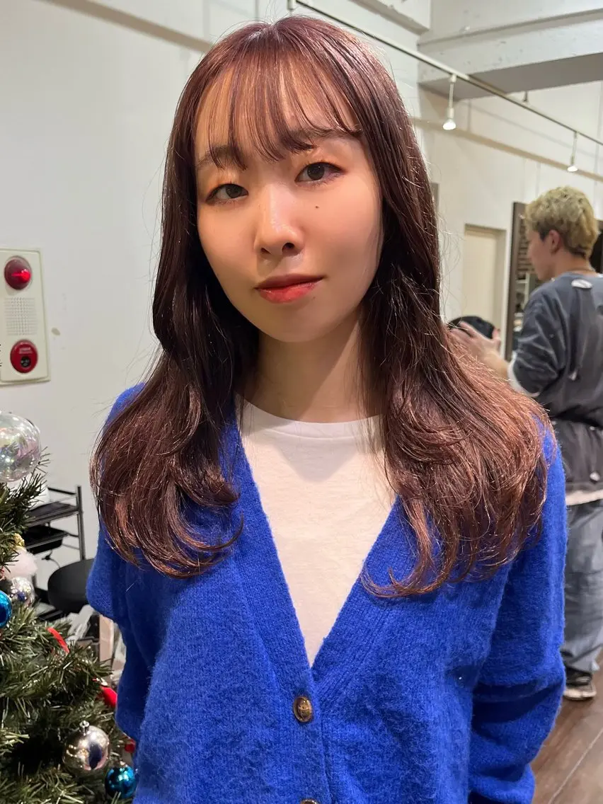 ロング 韓国×ワンホン 🩶🎀honokaのヘアスタイル