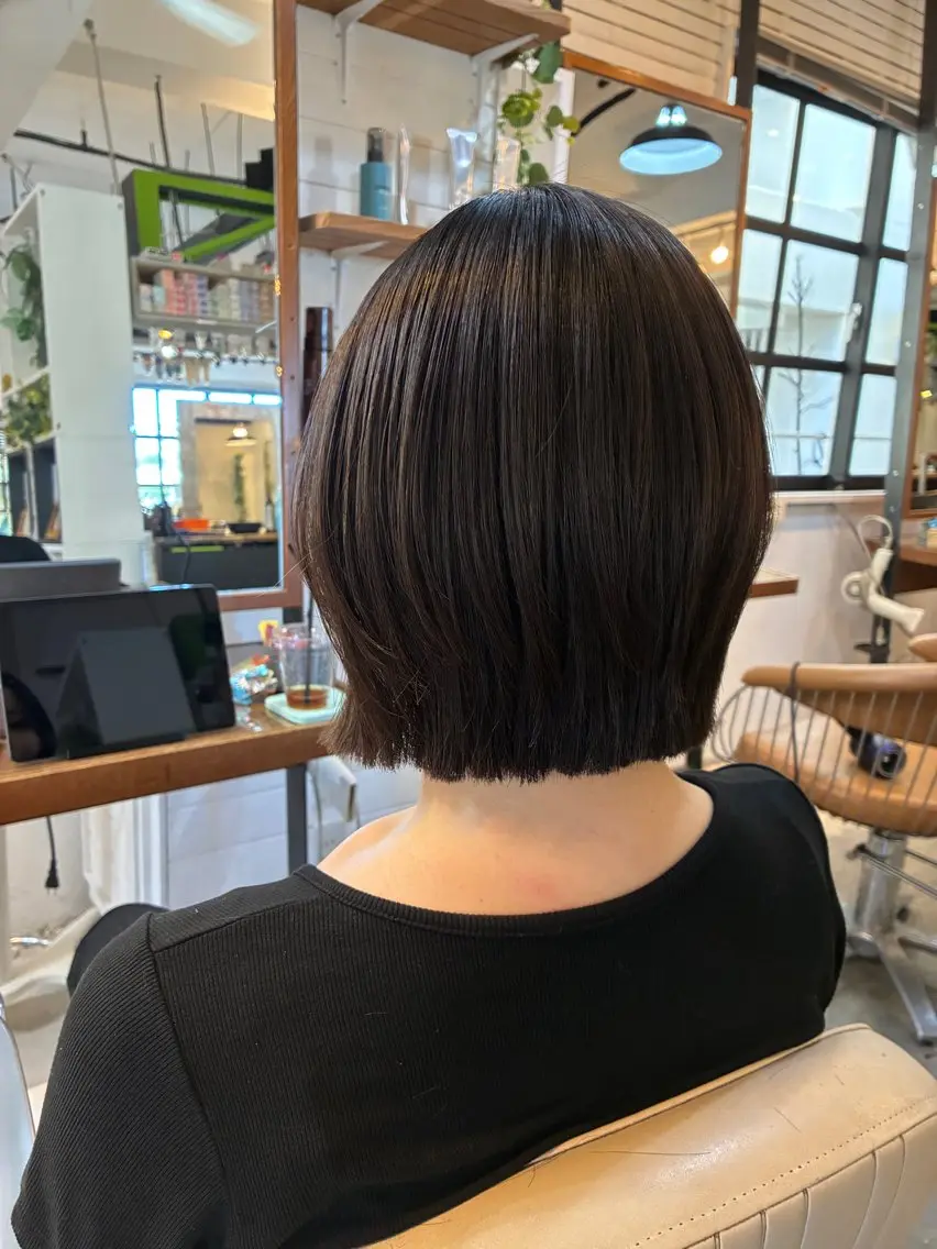 縮毛矯正 atelier es LINのヘアスタイル