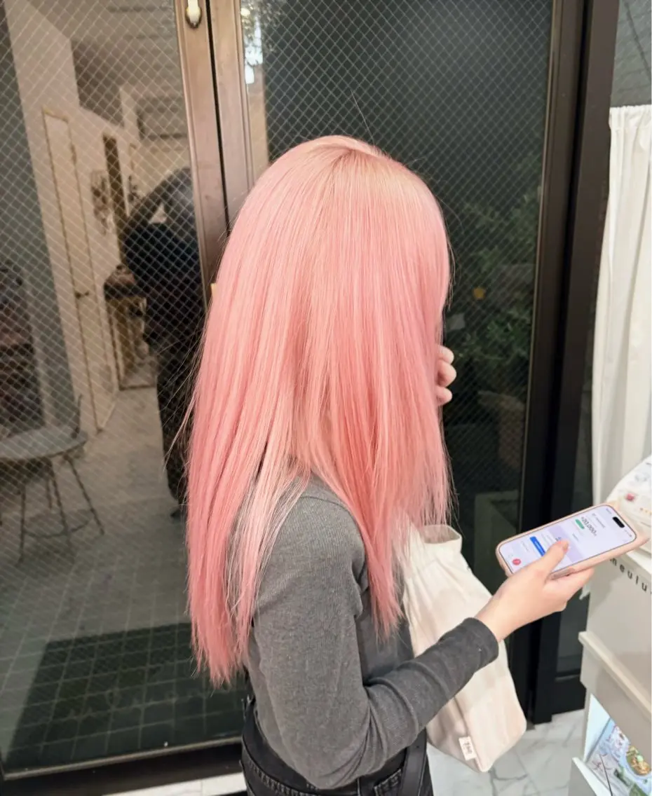 ロング ヘアカラー ))カラー特化(( 渡邉 怜のヘアスタイル