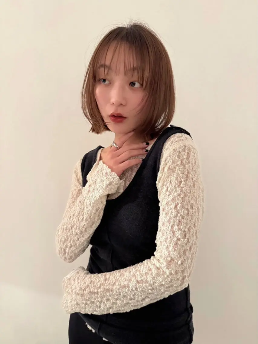 カラー ヘアカラー 💗 真凛 💗のヘアスタイル