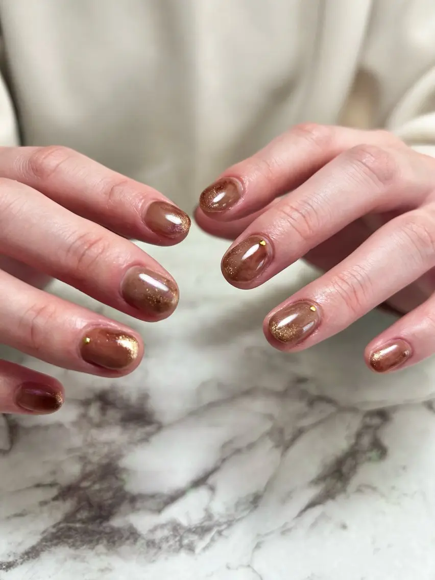 ネイル ニュアンスネイル ハンドネイル フットネイル TESORO nailのネイルデザイン