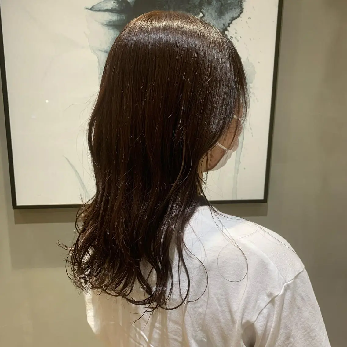 ロング カラー ブラウンカラー ピンクカラー ピンクブラウン ㅤㅤㅤㅤㅤㅤㅤㅤㅤㅤ 彩衣のヘアスタイル