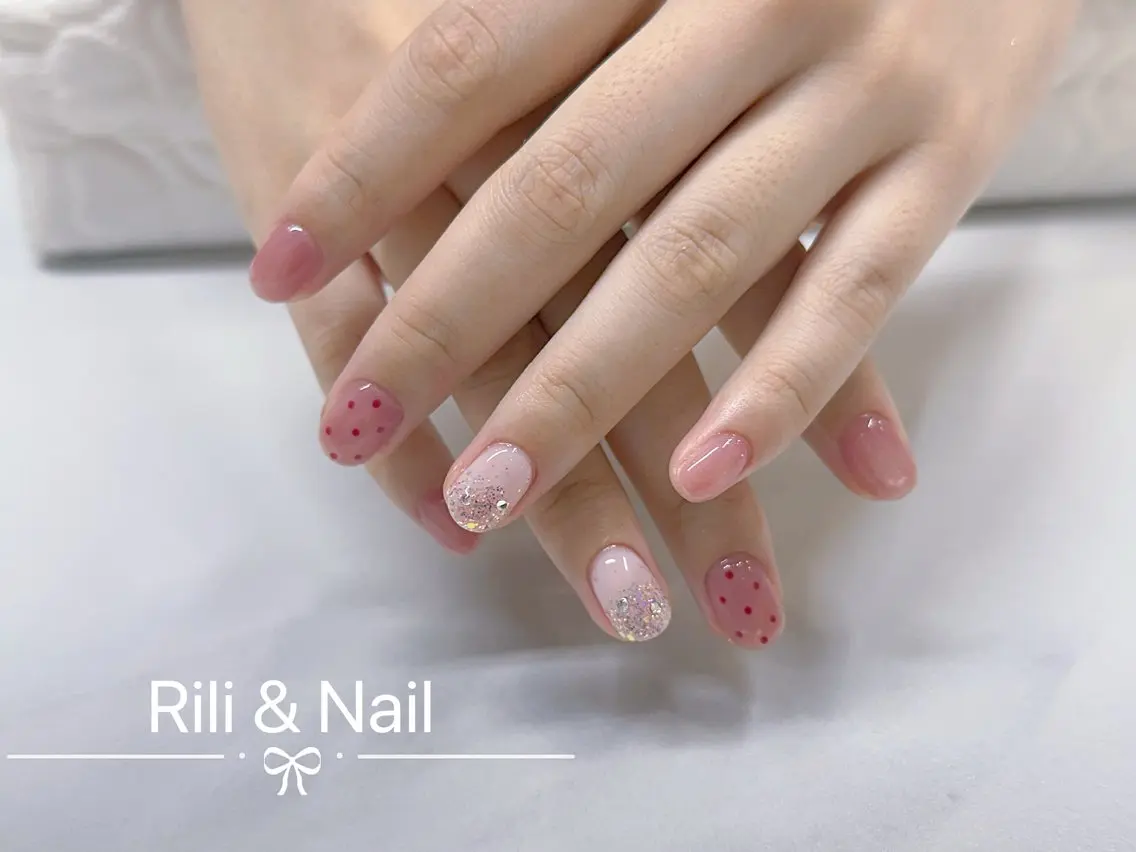 ネイル ハンドネイル Rili🌸Nail かなのネイルデザイン