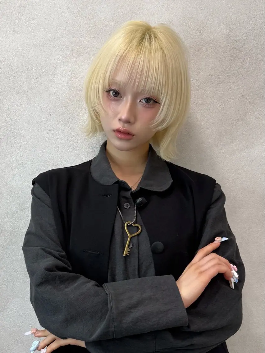 ショート ボブレイヤー ボブ レイヤーカット RIO/ チャンモリパーマ💞のヘアスタイル