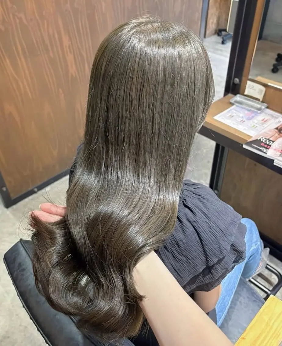 ロング カラー ベージュカラー ブリーチ ブルーカラー ダブルカラー グラデーションカラー 🫟Blanco🫟 Color&Careのヘアスタイル