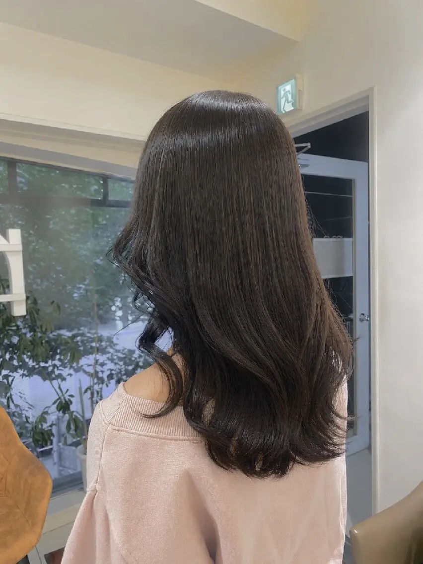 セミロング カラー ヘアカラー 銀座/yuuri ゆうり🍒🤖のヘアスタイル