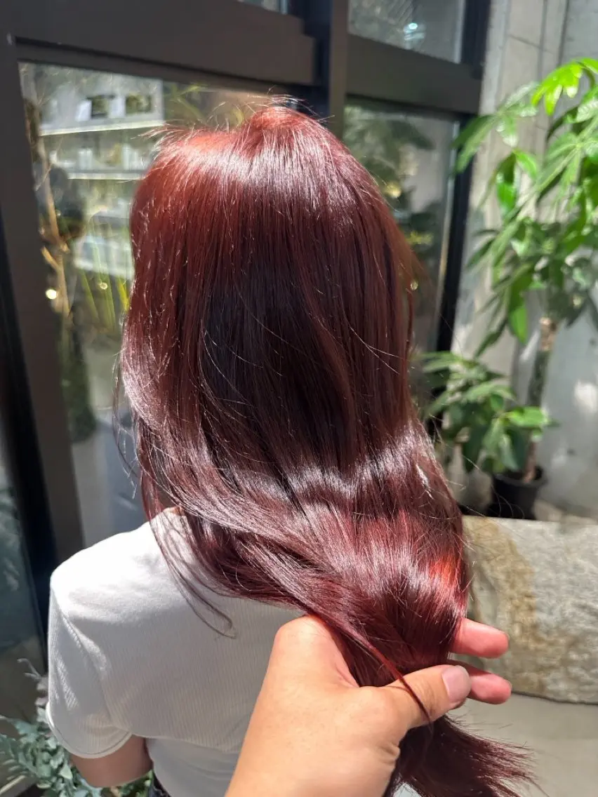 カラー ヘアカラー 日住 風香のヘアスタイル