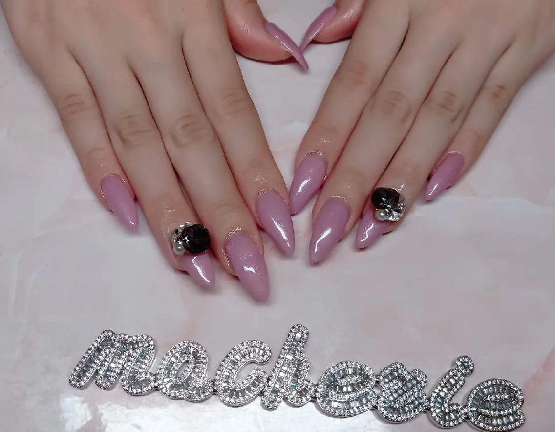 ネイル ピンク ハンドネイル Nail Salon macherieのネイルデザイン
