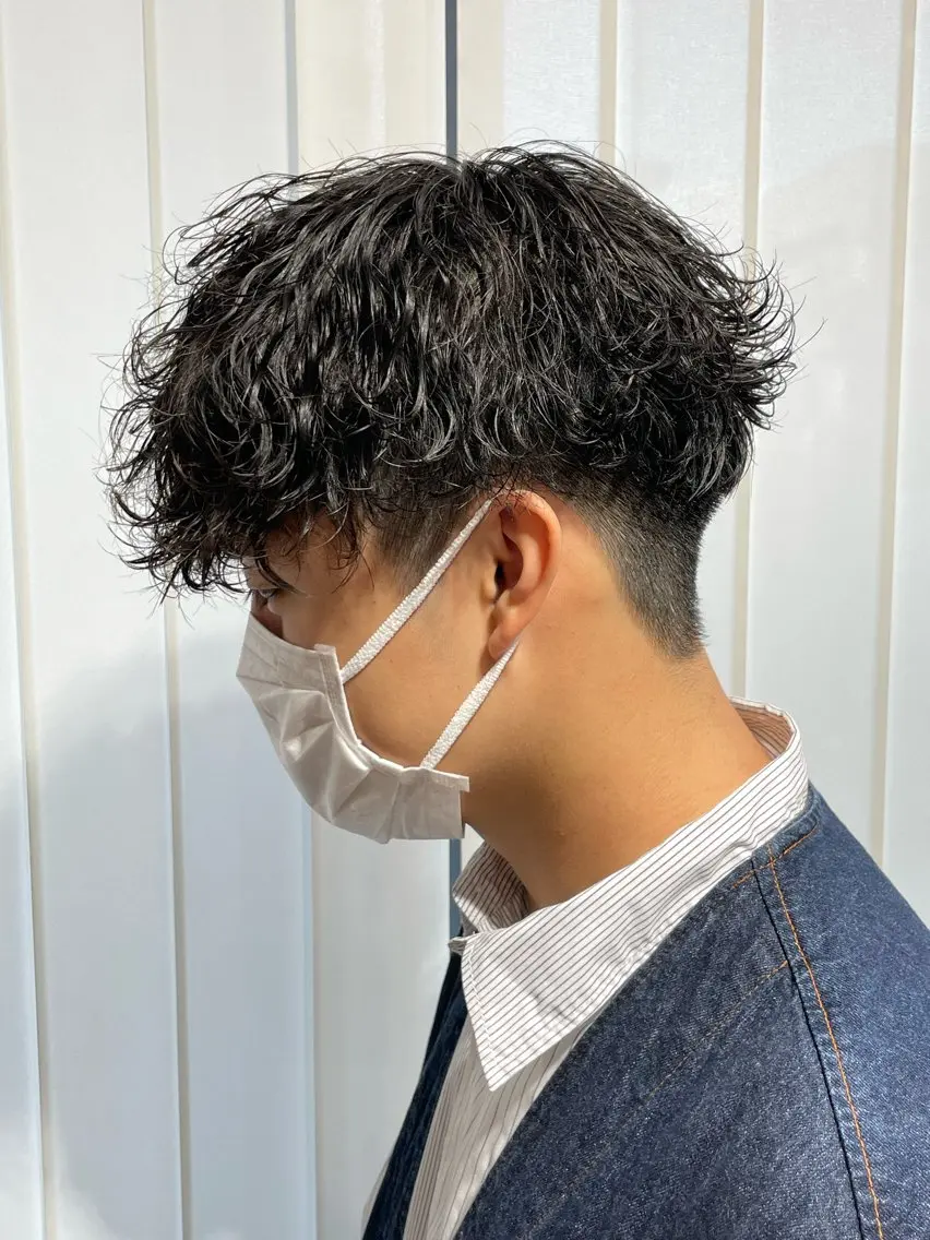 🌀似合わせメンズパーマ➕カットシャンプー付きの写真