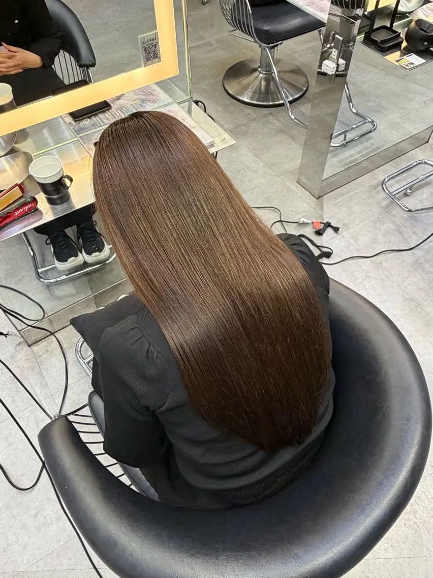 ロング カラー ヘアカラー トリートメント 池袋/透明感カラー♡ KARENのヘアスタイル
