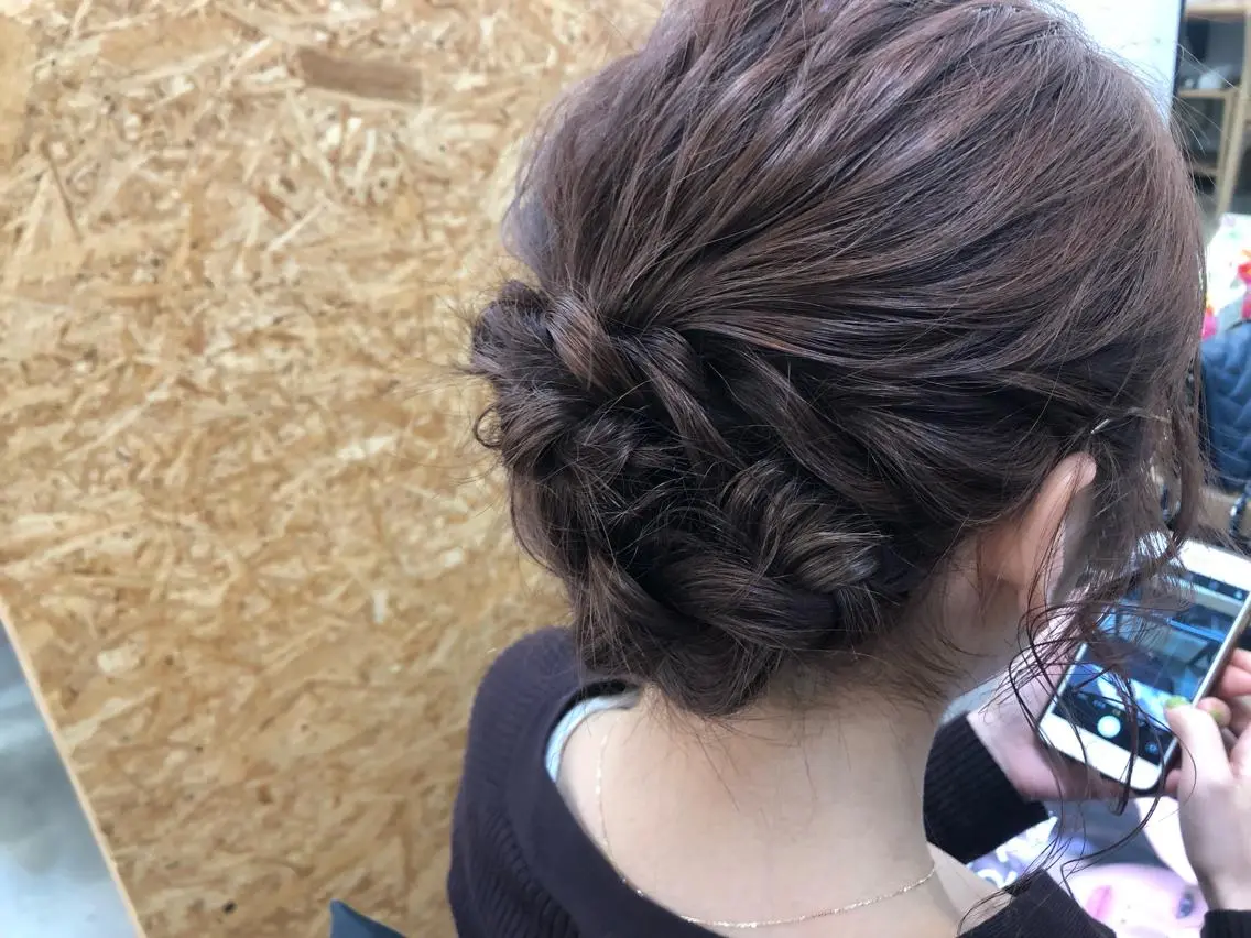ヘアアレンジ 🍃透明感スタイル yu-ka🍃のヘアスタイル