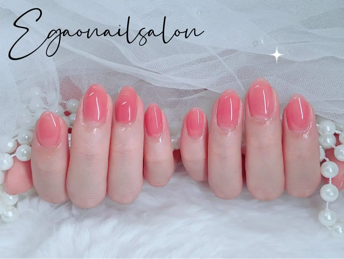 ネイル アートネイル フットネイル フレンチネイル ジェルネイル グラデーション ハンドネイル EGAO NAIL 錦糸町店のネイルデザイン