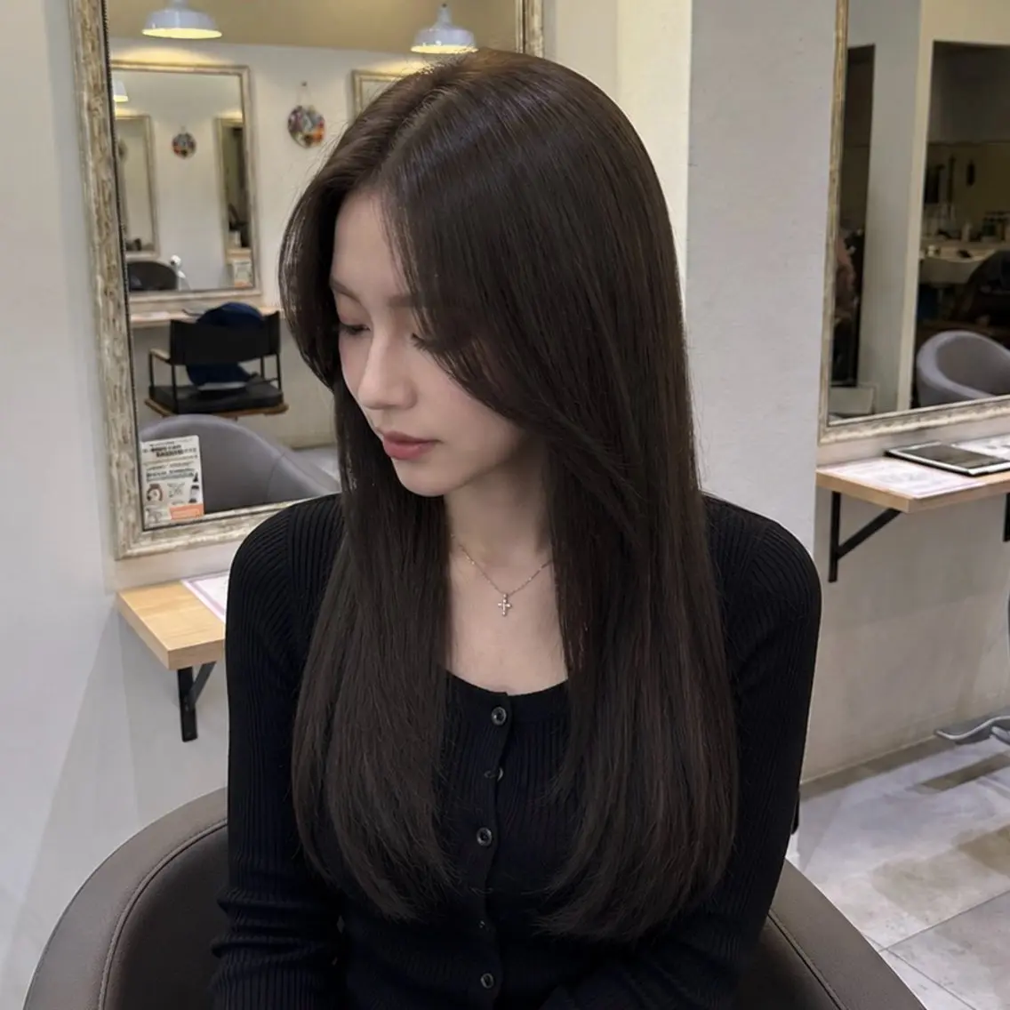 ロング REON 髪質改善 縮毛矯正のヘアスタイル