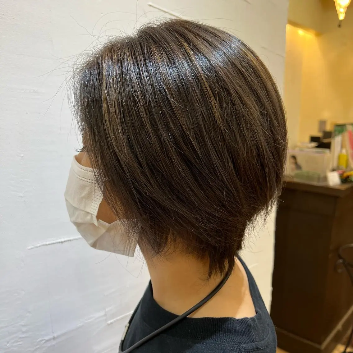 ショート ハイライト 三谷 舞🌈⭐️のヘアスタイル