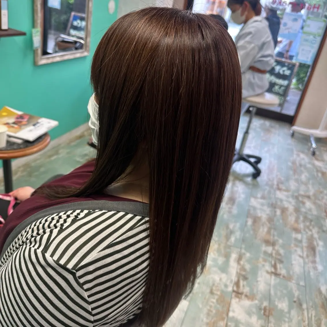ロング トリートメント 三原 友美のヘアスタイル