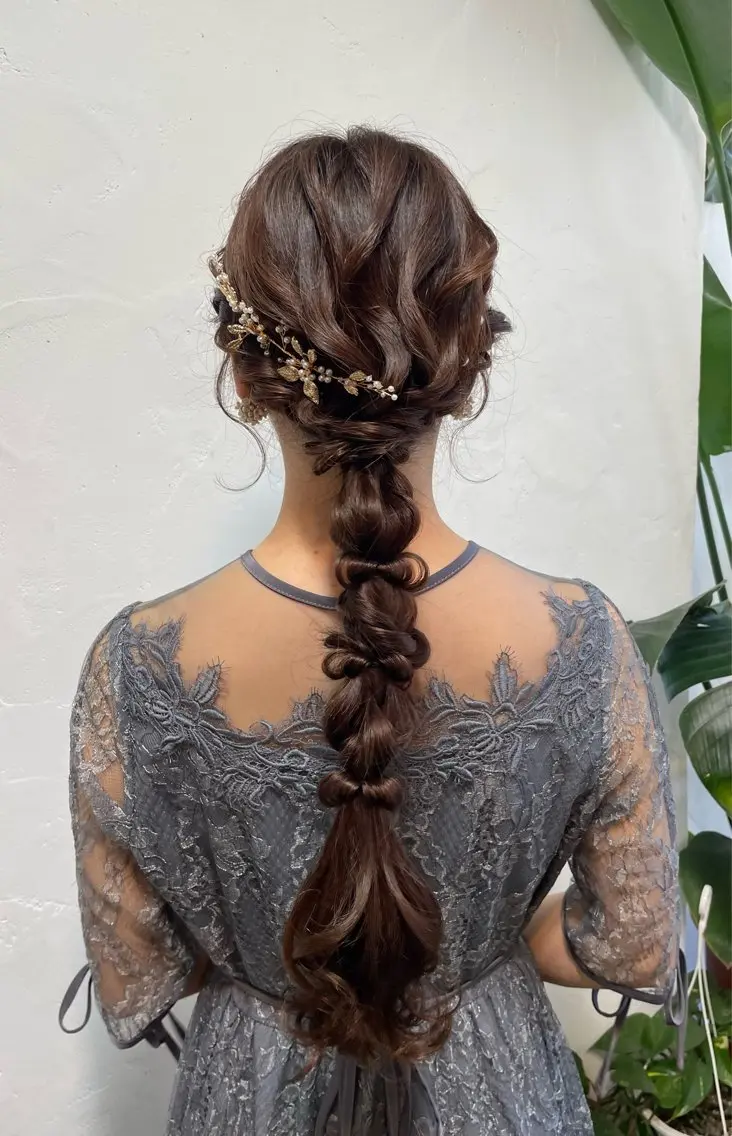 🫧ヘアセット🫧お顔周りまでこだわりますの写真