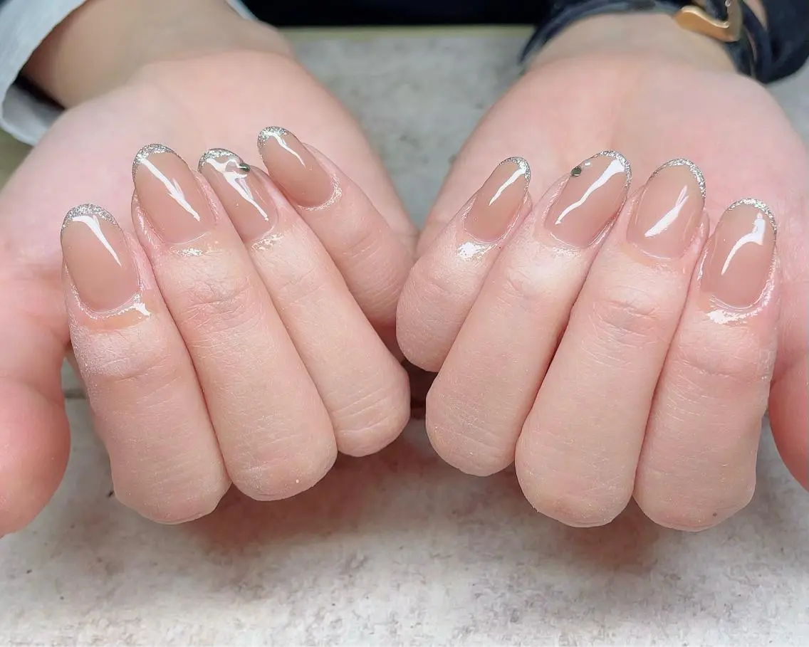 ネイル フレンチネイル ハンドネイル Nail_by N1のネイルデザイン