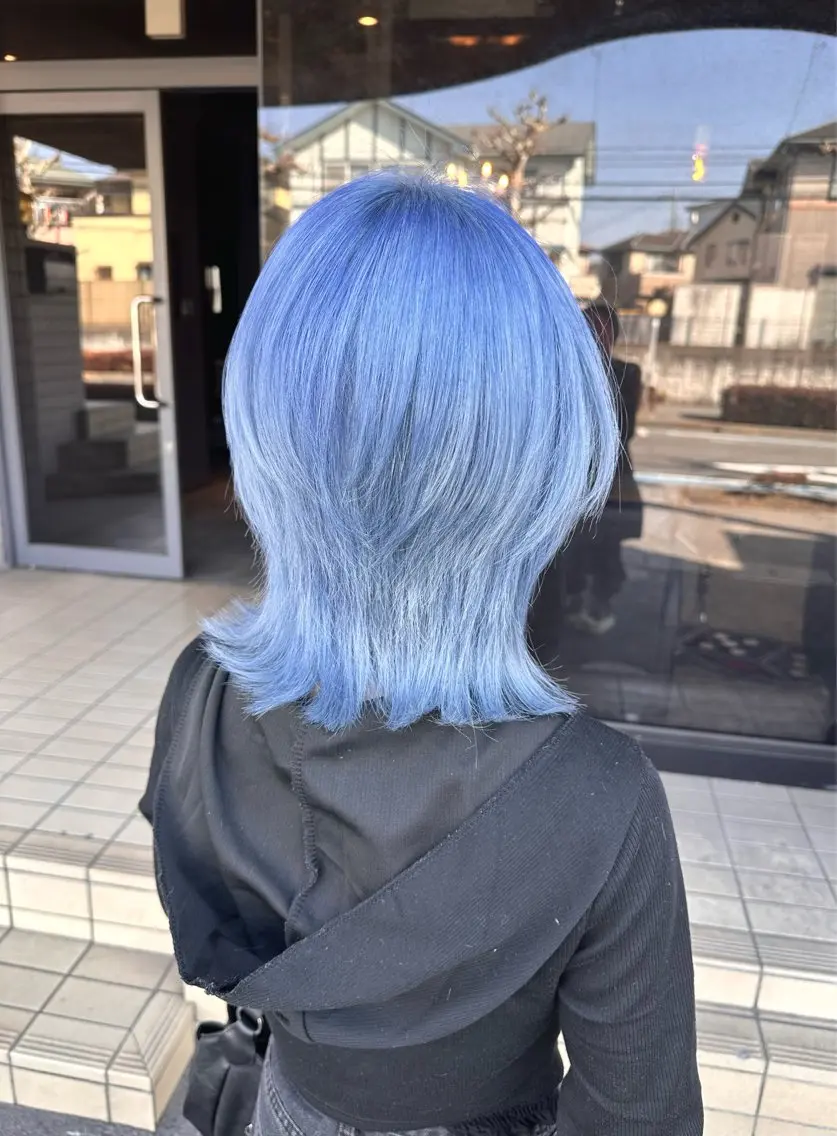 ミディアム タカツド ユウキのヘアスタイル