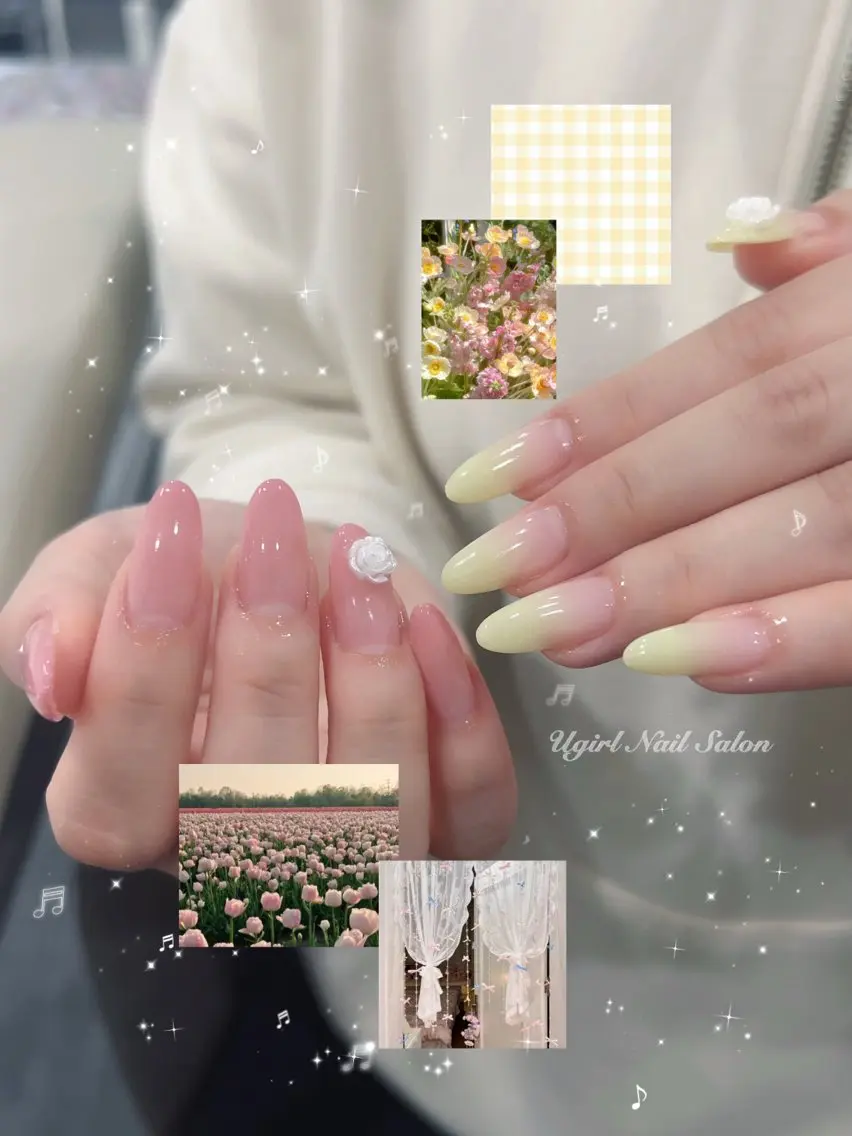 ネイル ハンドネイル 🪄mimi🎀 Midori🪽のネイルデザイン