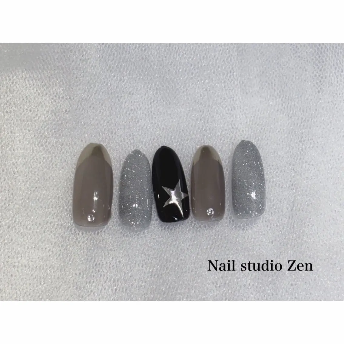 ネイル ハンドネイル NailStudio Zen🦇akaneのネイルデザイン