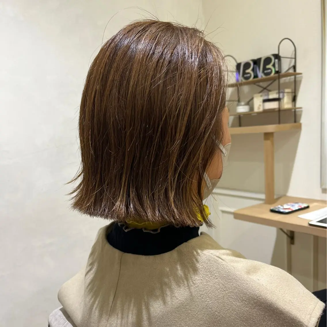 ショート カット ヘアカラー 韓国ﾍｱ&ｼｮｰﾄ ボブ💜桑原のヘアスタイル
