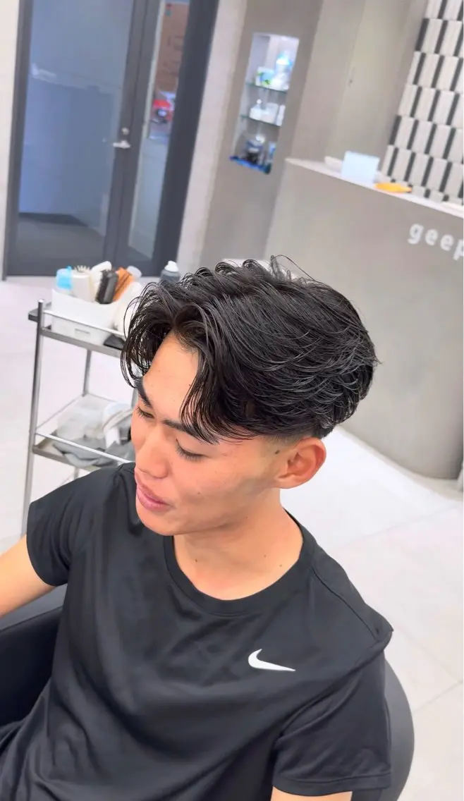 ⚡️ミニモ限定⚡️カット+フェザーパーマ+トリートメント🌈の写真