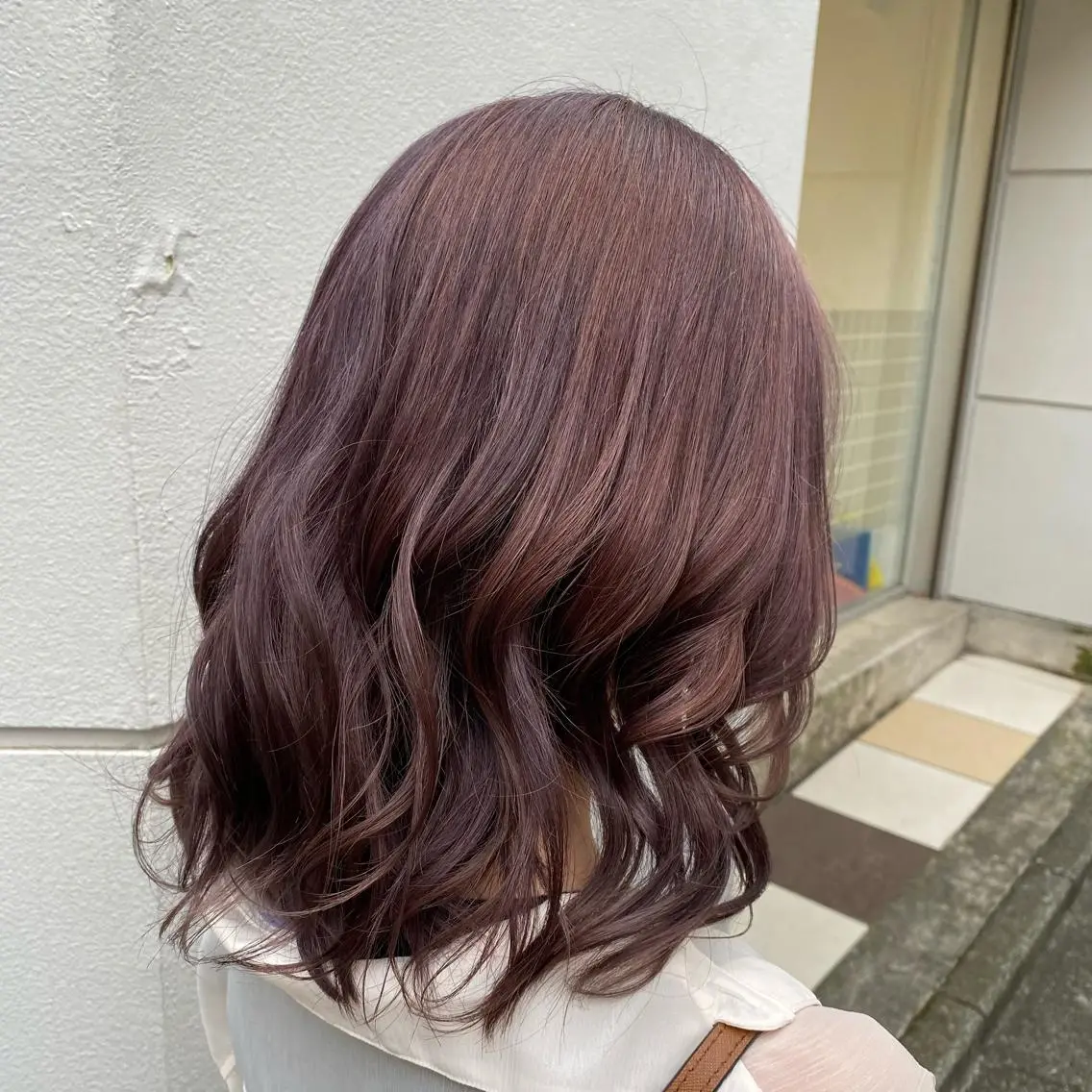 ミディアム カラー マンツーマンサロン 🤍Tanakaのヘアスタイル