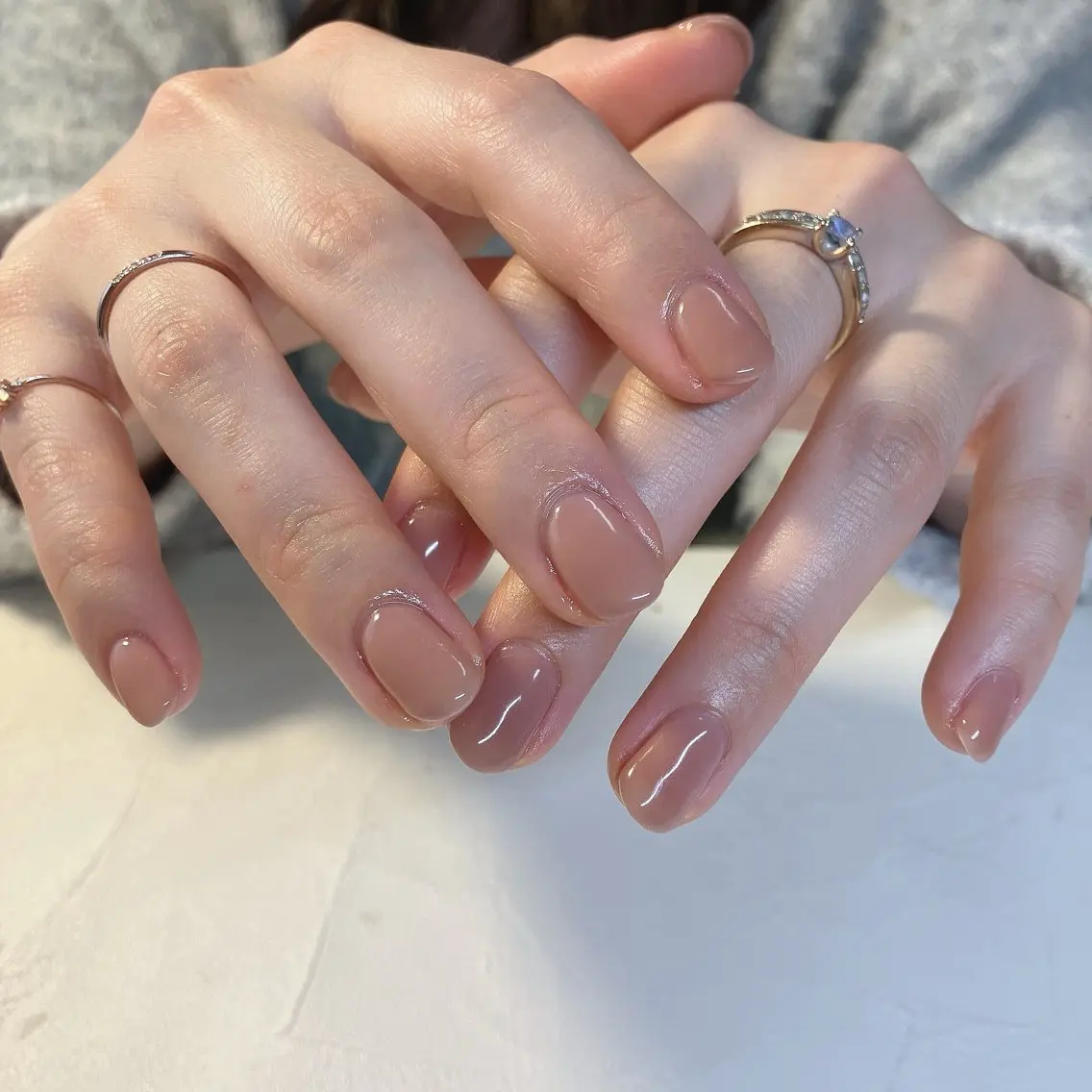 ネイル ワンカラーネイル ハンドネイル nails 🎀meのネイルデザイン