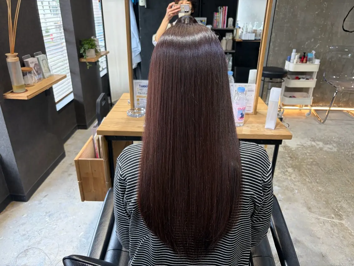 カット 縮毛矯正 トリートメント 美髪カラー✨本間 貴広のヘアスタイル