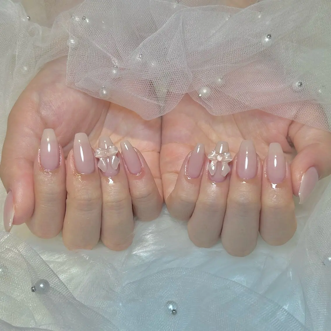 ネイル ハンドネイル ぷりゅねる Nanamiのネイルデザイン
