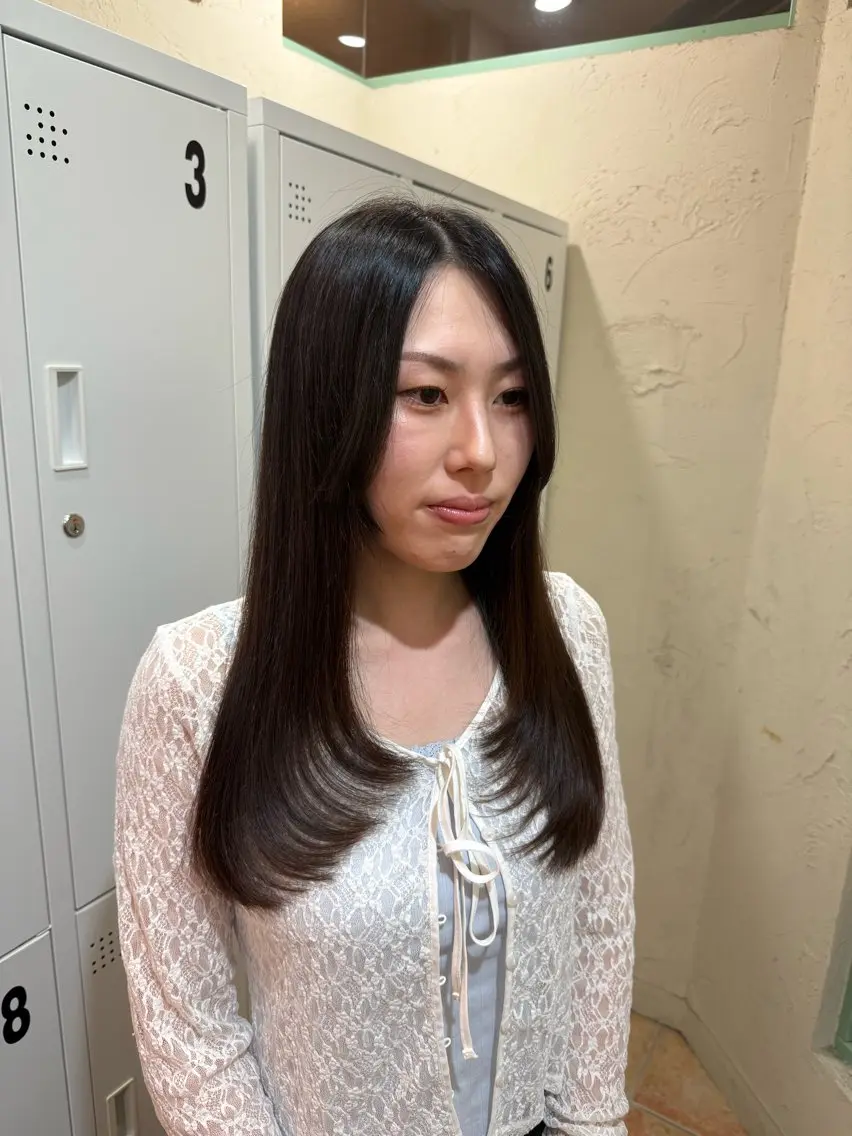 ロング カット 北村 好のヘアスタイル