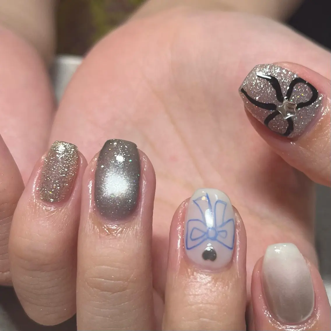 ネイル リボン rio nailのネイルデザイン