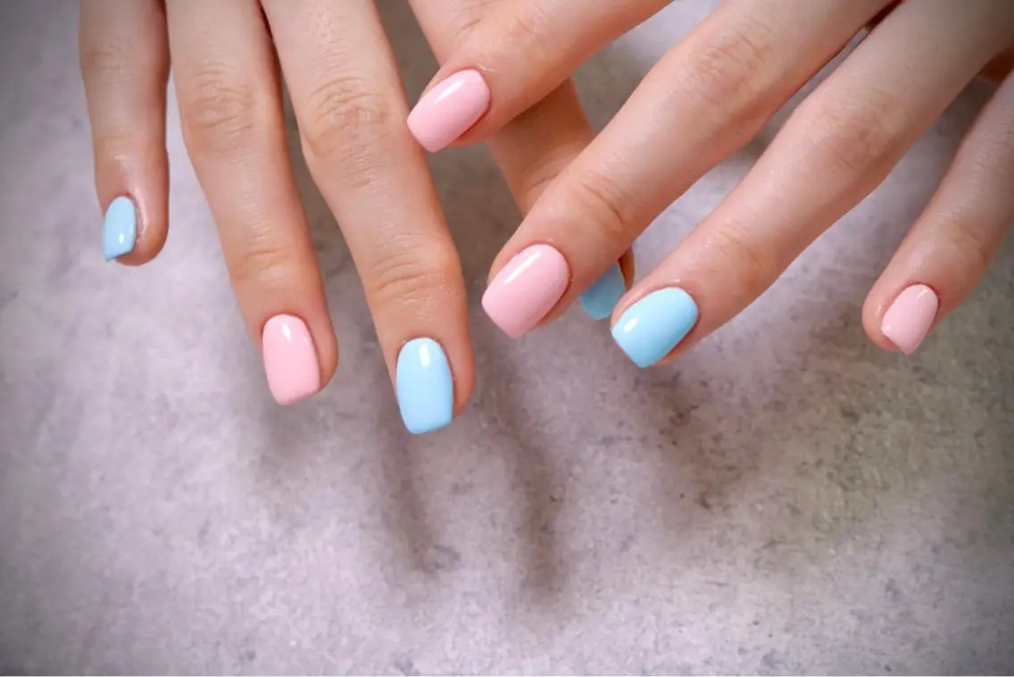 ネイル オーロラネイル カジュアル ジェルネイル マグネットネイル マットネイル MH Nailのネイルデザイン