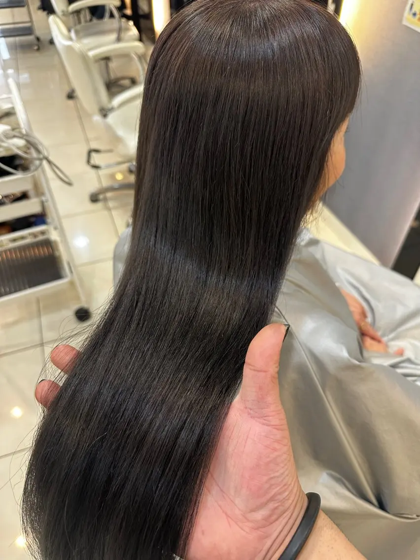 ✨新規限定クーポン✨ワンカラー＋オージュアヘアパックの写真