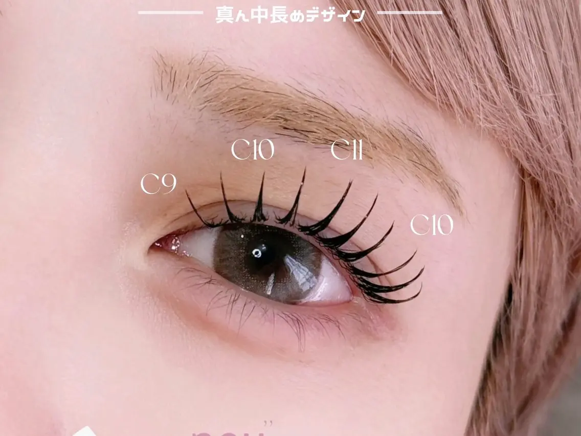 マツエク・マツパ 付け放題 バインドロック 束感まつ毛 フラットラッシュ ナチュラル マツパ YK Beauty Salonのマツエク・マツパデザイン