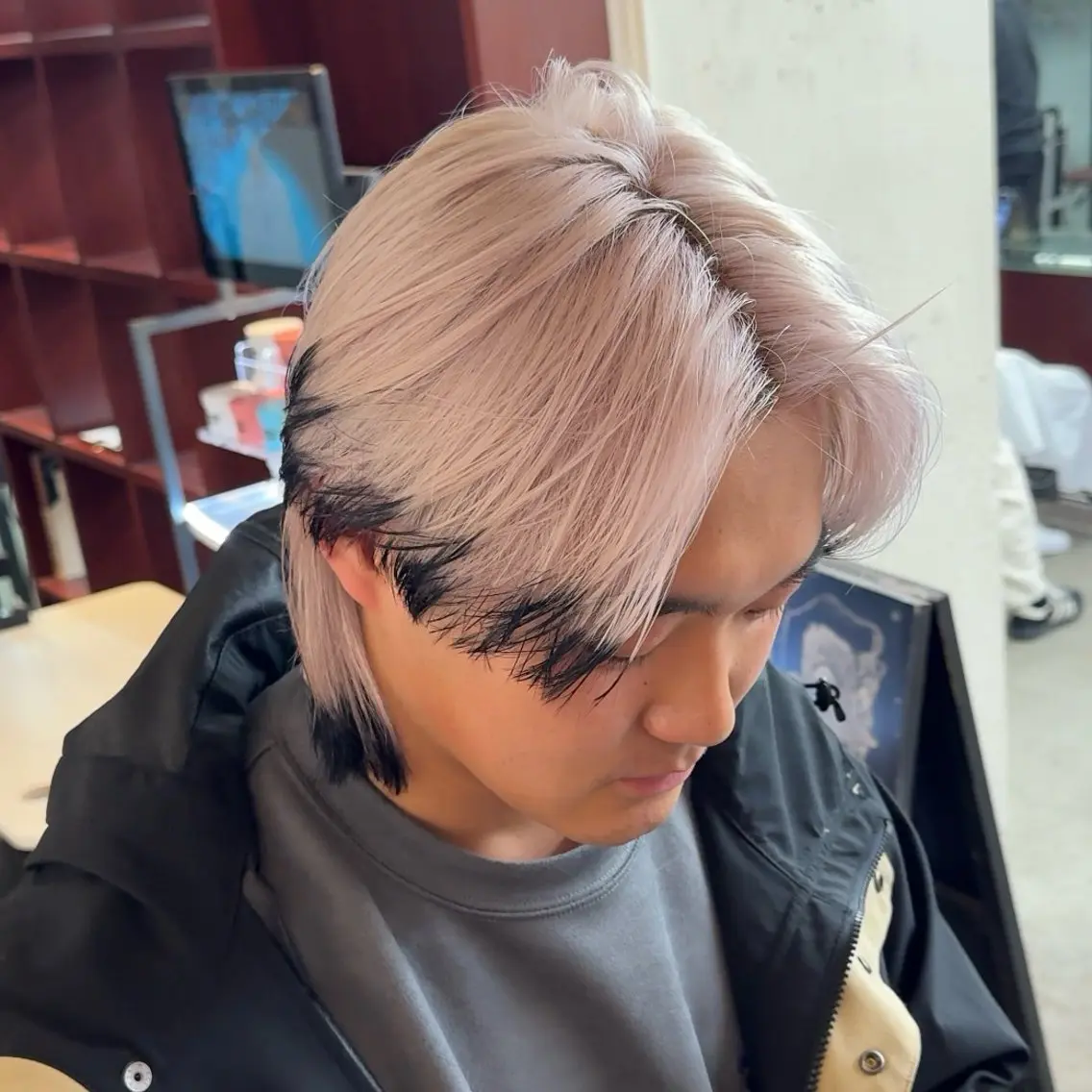 ショート カラー メンズ カット トリートメント メンズカラー指名率 1位🌈koikeのヘアスタイル