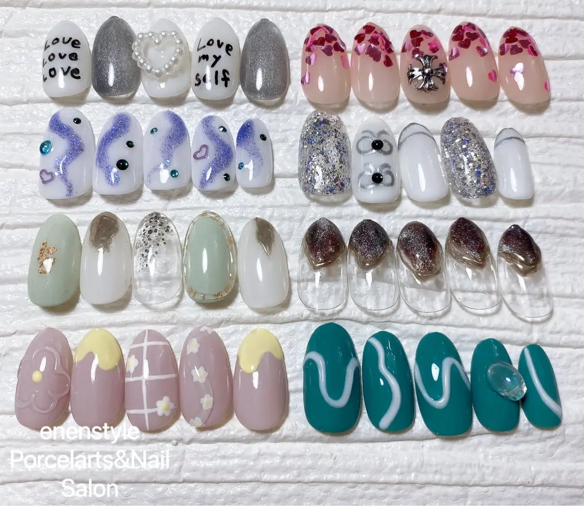 ネイル ハンドネイル 🐾enen style 🐾のネイルデザイン