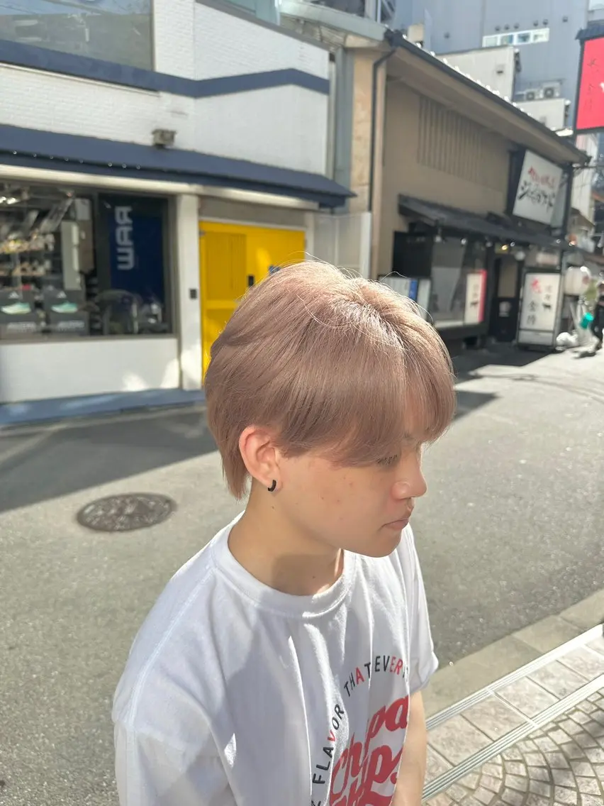【メンズ限定】カット+ダブルカラー🫧の写真