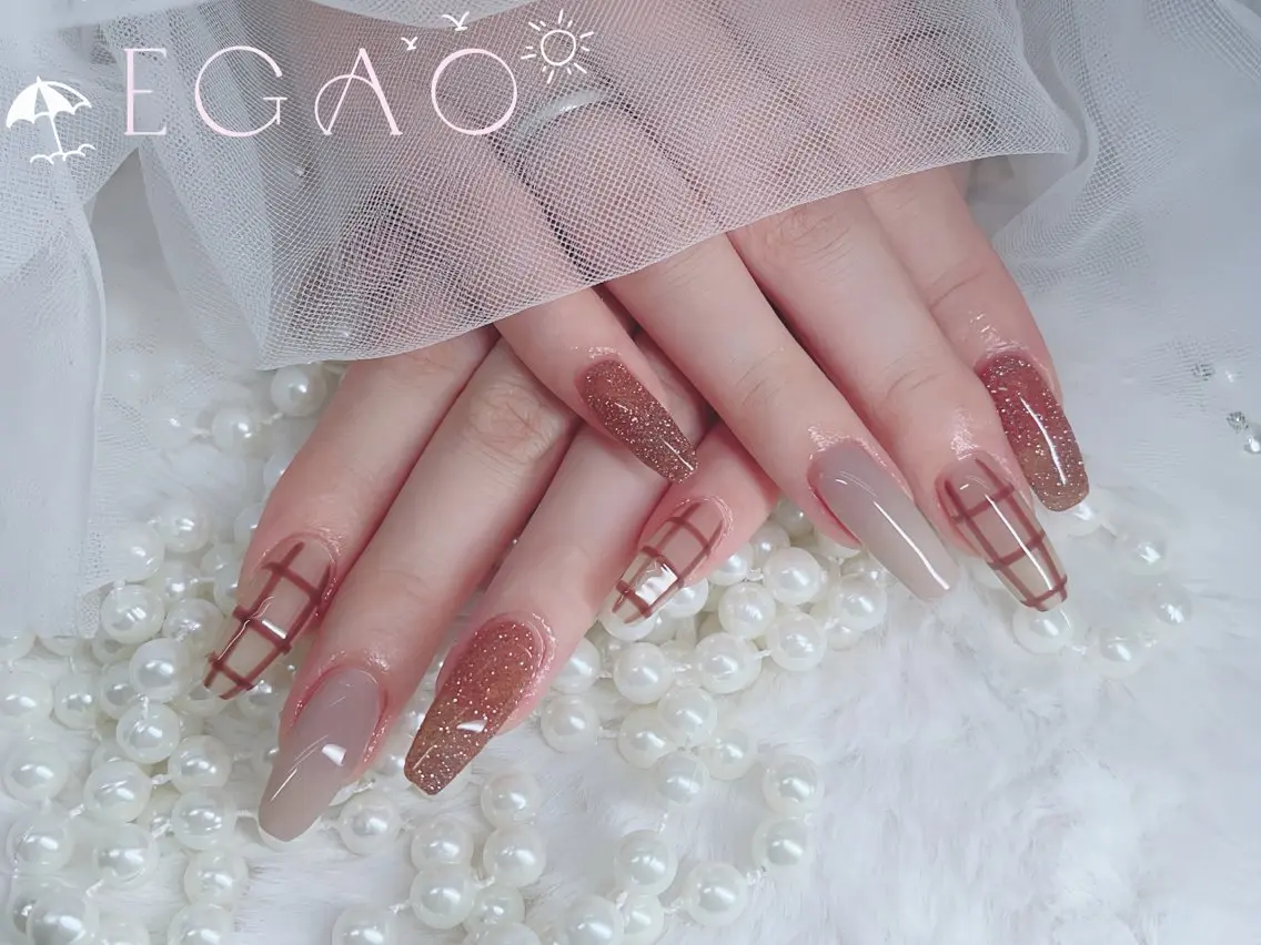 ネイル アートネイル フットネイル フレンチネイル ジェルネイル グラデーション EGAO NAIL 錦糸町店のネイルデザイン