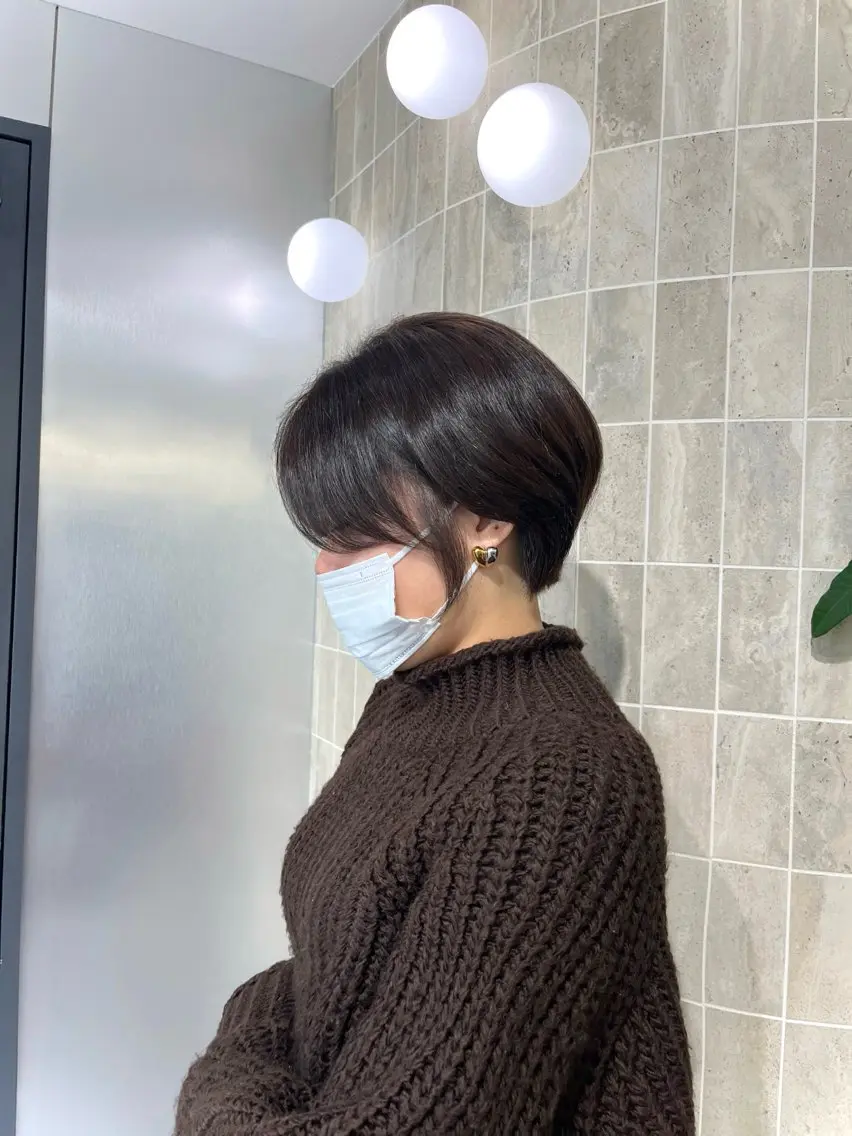 ショート ショートボブ ボブ ショートヘア カット 𝑪𝒐𝒍𝒐𝒓 *𝒆  ［コロレ］のヘアスタイル