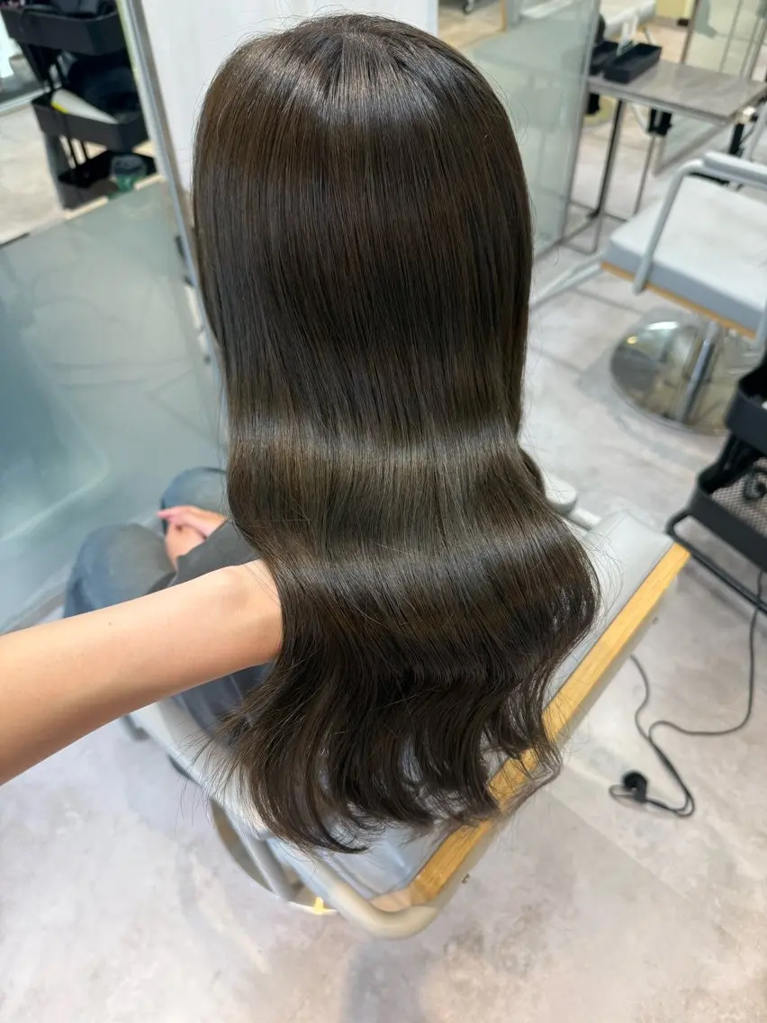 セミロング カラー カット ヘアカラー トリートメント 伶風/ ボブのヘアスタイル