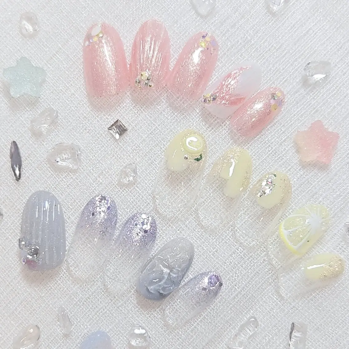 ネイル 手描きアート&推し活 🌟Wisteriaのネイルデザイン