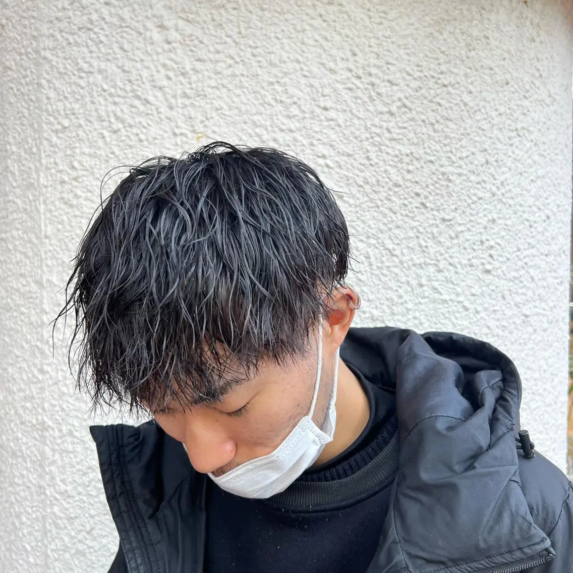 ショート パーマ メンズ メンズパーマ 茅ヶ崎パーマ特化/ スパイラル/ハルキのヘアスタイル